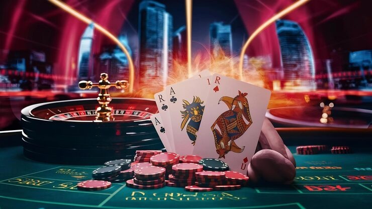 yokototo live-dealer studio with professional croupiers and multi-camera broadcast setup